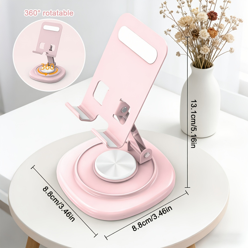 Watch S - Macaron Desktop Metal Rotating Phone Stand