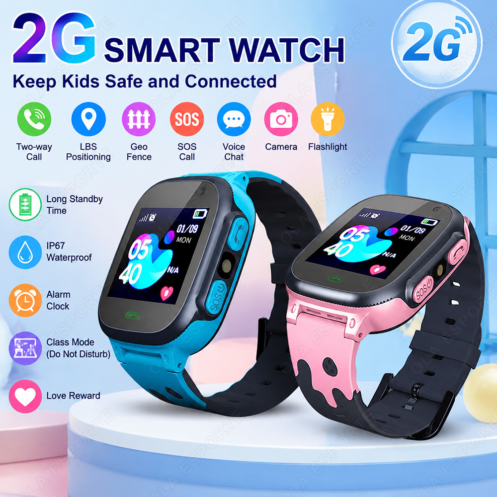 Jam Tangan Pintar Anak Baru La - Smartwatch Watches For Kid Girl ulasan dan harga