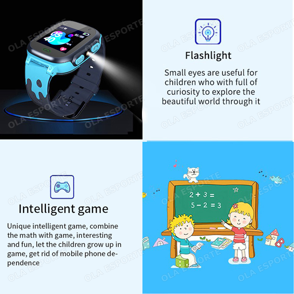 Jam Tangan Pintar Anak Baru La - Smartwatch Watches For Kid Girl ulasan dan harga