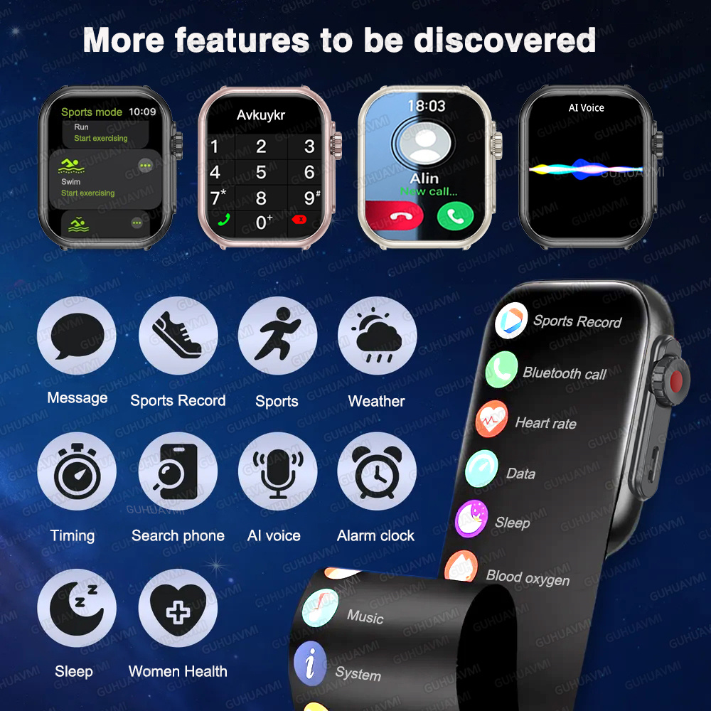 Untuk IOS Watch Ultra 2 SE Gel - Smartwatch Watches Brands For Women ulasan dan harga