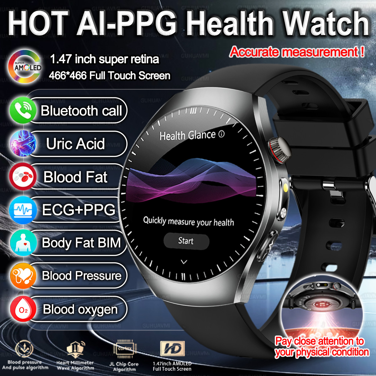Jam Tangan Pintar New Brand 20 - Smartwatch Watches Brands For Women ulasan dan harga