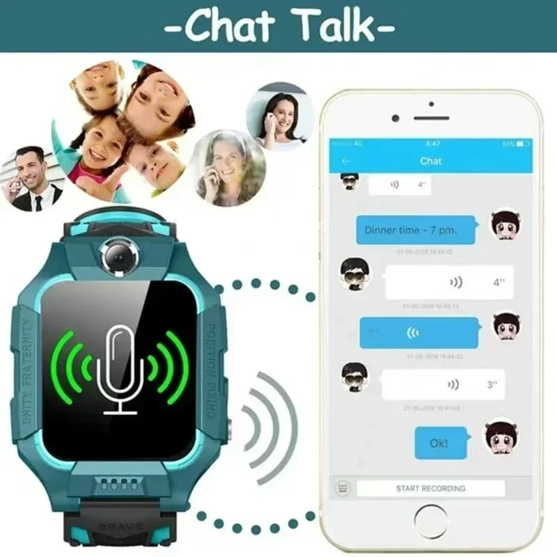 Jam Tangan Pintar Anak Lenovo  - Smartwatch Watches For Kid Girl ulasan dan harga