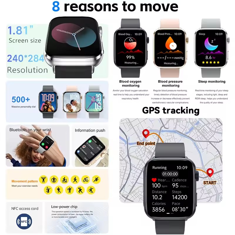 Jam Tangan Pintar Menjawab Pan - Smartwatch Watches Brands For Women ulasan dan harga