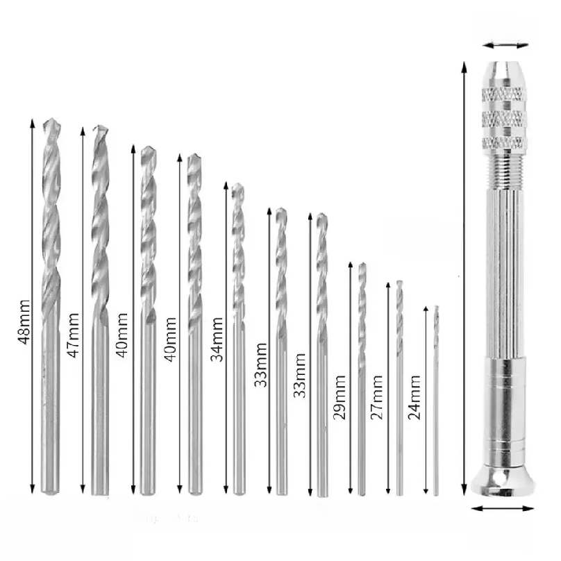 0.8-3.0mm Mini Hand Drill Alat - Watch S ulasan dan harga