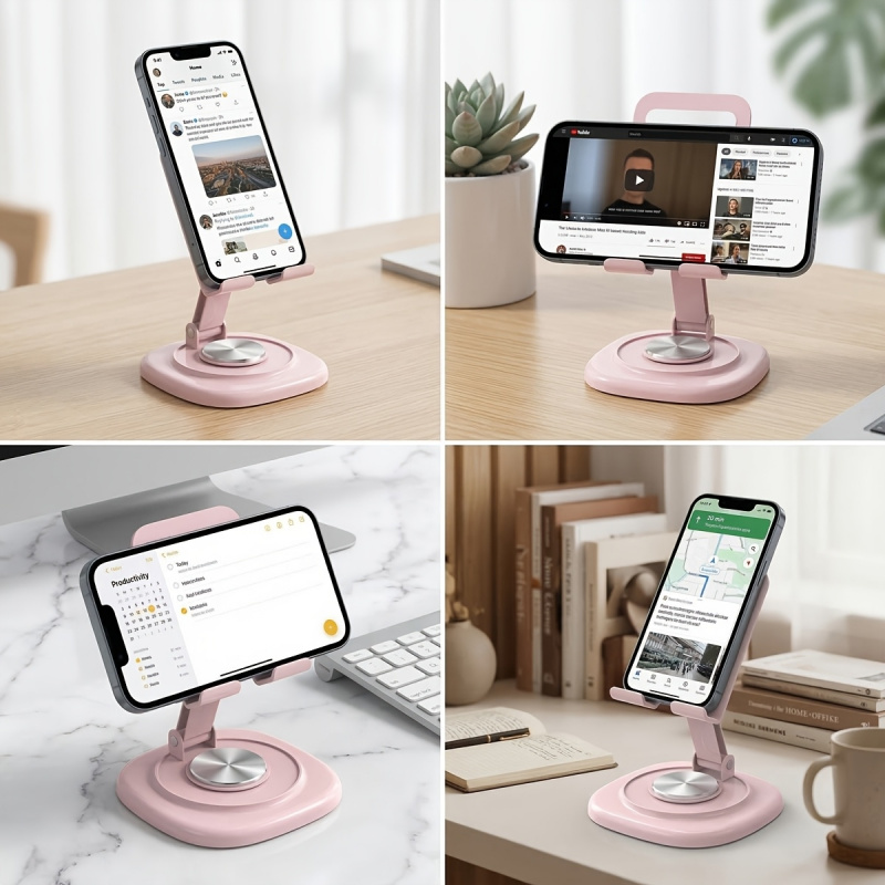 Macaron Desktop Metal Rotating - Watch S ulasan dan harga