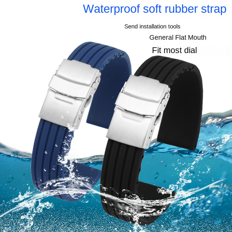 Tali silikon 16mm 18mm 20mm 22 - Tissot Watches Smartwatch ulasan dan harga