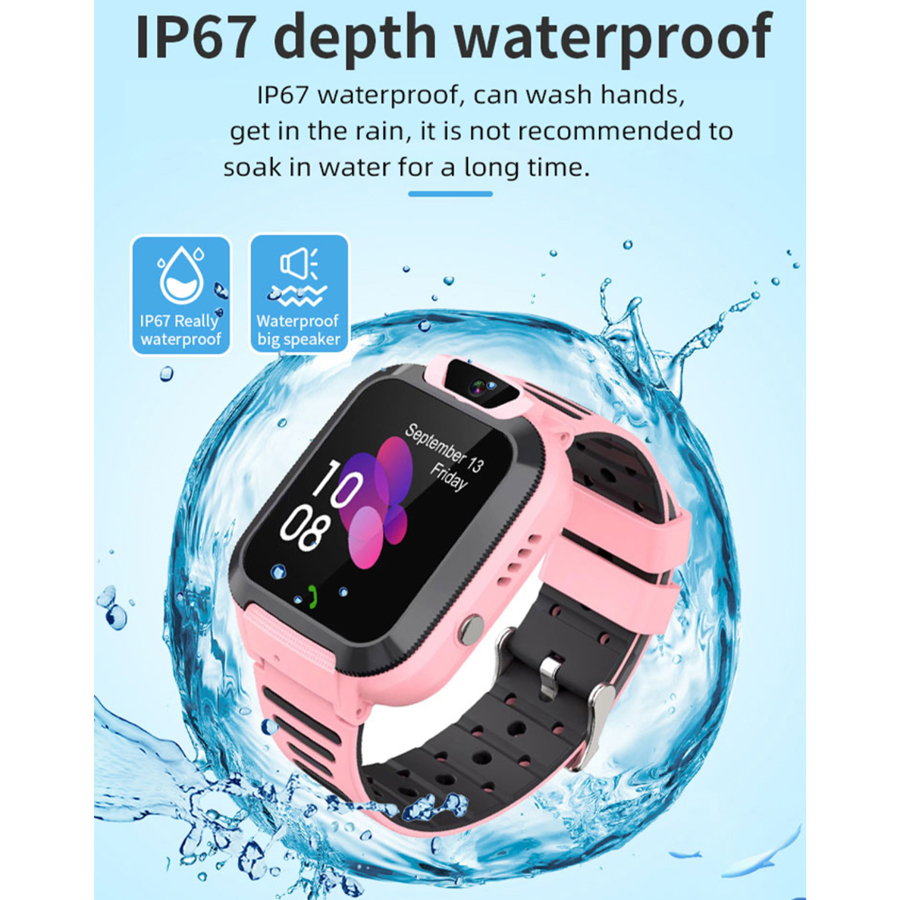 Jam tangan pintar anak jam tan - Smartwatch Watches For Kid Girl ulasan dan harga